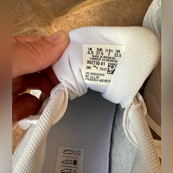 Puma white platform sneakers - Picture 4 of 6